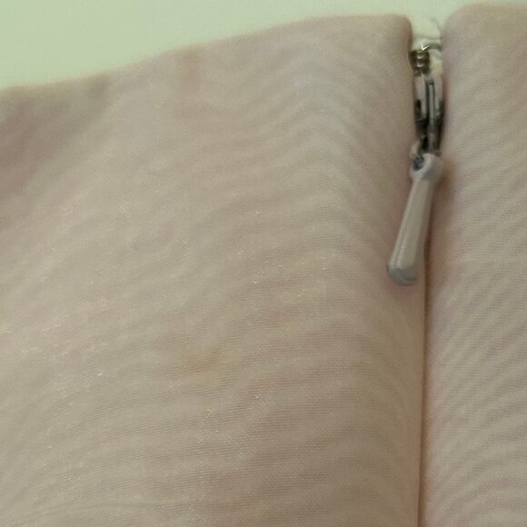 David's Bridal pale pink full-length strapless formal gown sz 22 - Picture 10 of 14